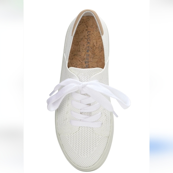 LUCKY BRAND Women's Talena Knit Lace-Up Sneakers EUC Sz 6 - Picture 14 of 14